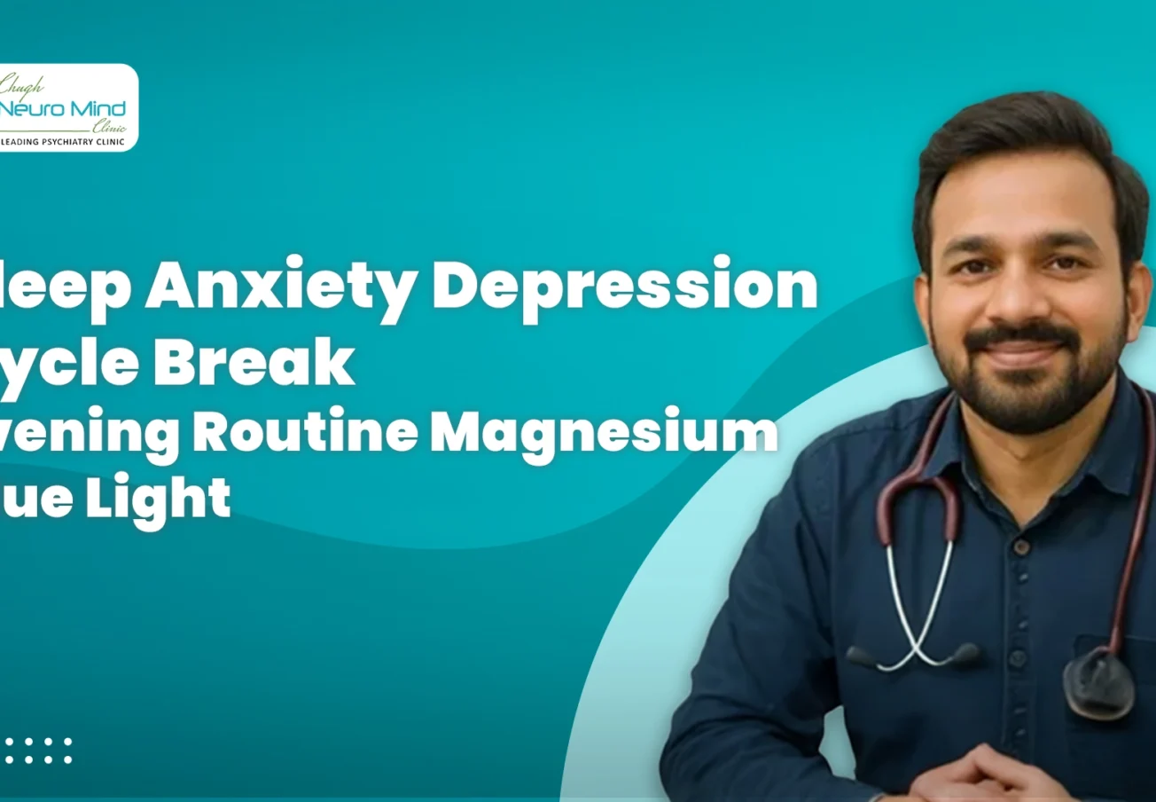 sleep anxiety depression cycle break