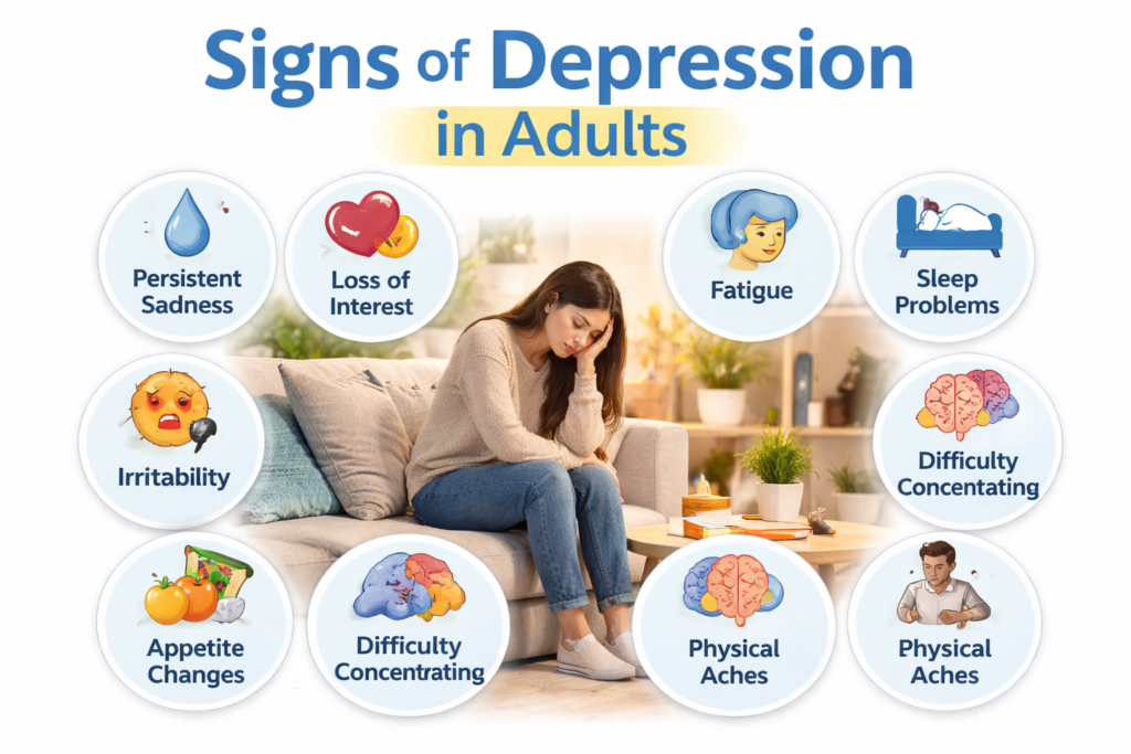 Treatment Options for Signs of Depression in Adults